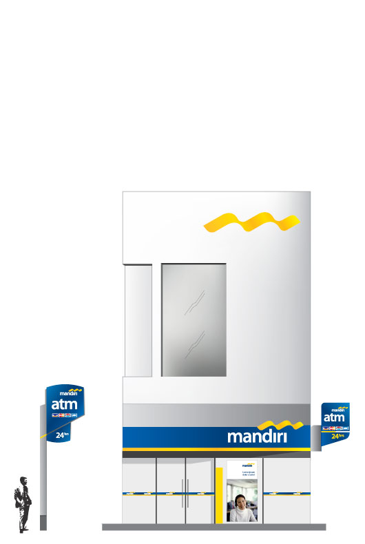 image: bank mandiri concept