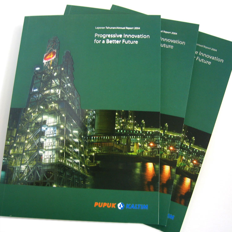 image: pupuk kaltim annual report 2004